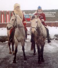 New Year greetings to our friends - Russian border guards